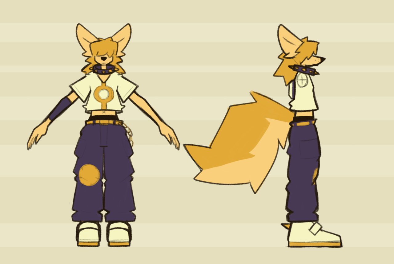 Ref sheet made while planning out the Ry model